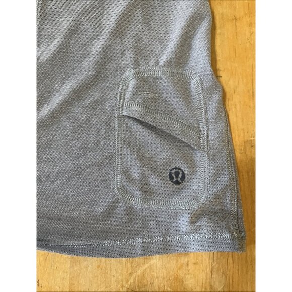 3 Lululemon RUN Wild Short Sleeve Tech Tees  reflective Blush/Gray/Dark Gray Sz6 - Picture 9 of 9